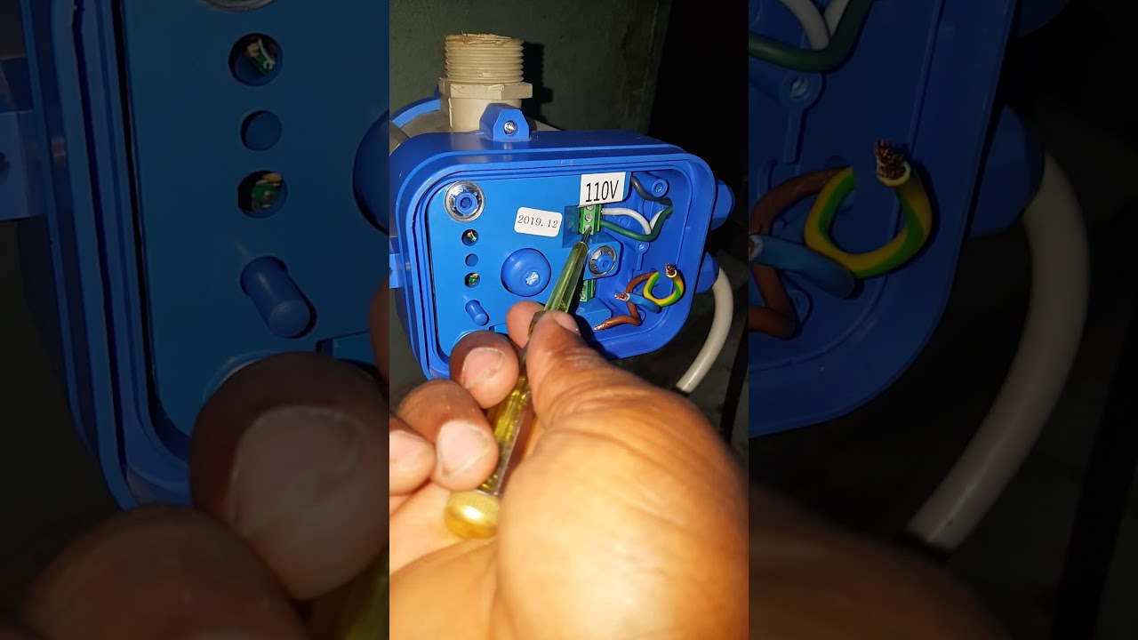 How to connect a automatic water pump control