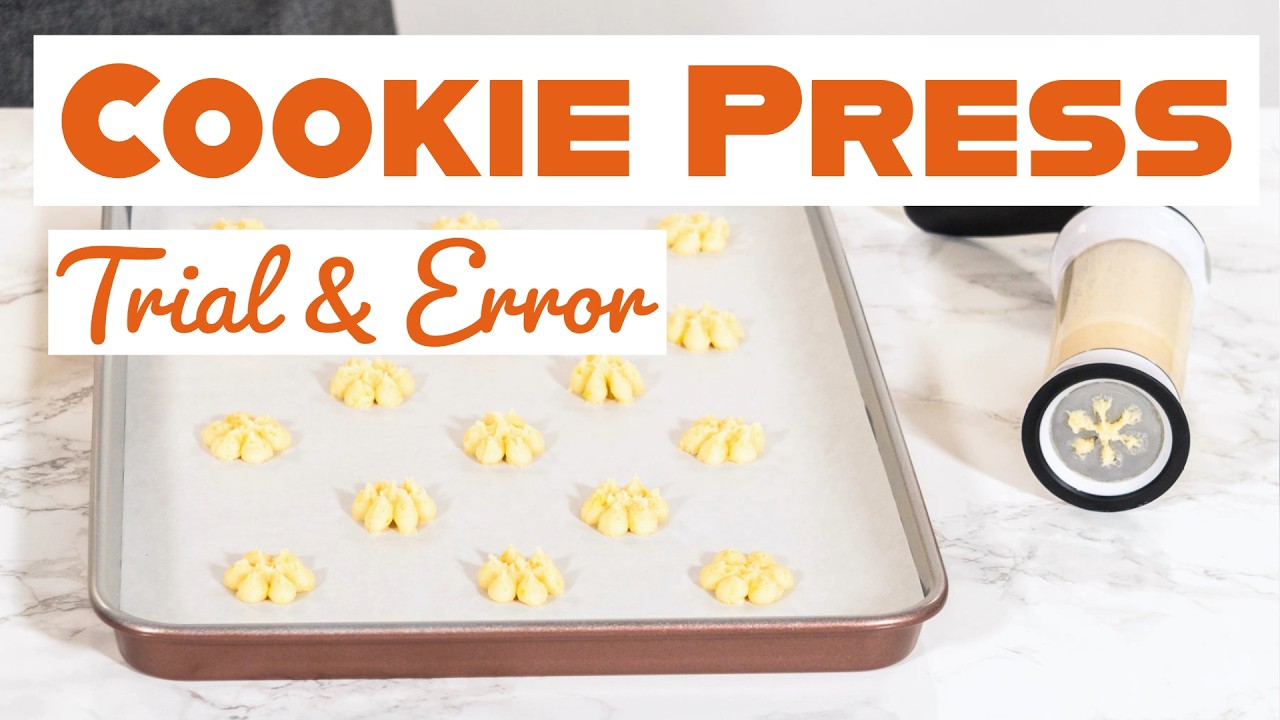My First Time Using a Cookie Press: Mistakes I Made and What I Learned
