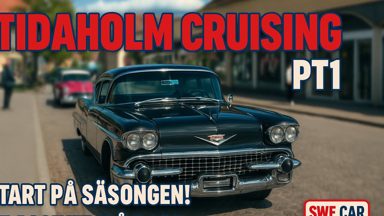Tidaholm Cruising 3/5-25 😎🇸🇪 PT1 #classiccars #oldclassic #classic #sweden #oldschool