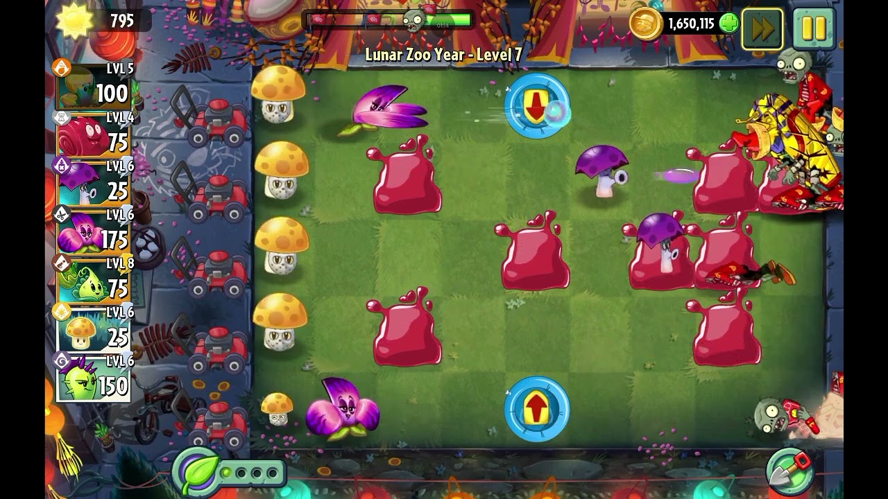 Plants vs Zombies 2 Lunar ZOO year 9