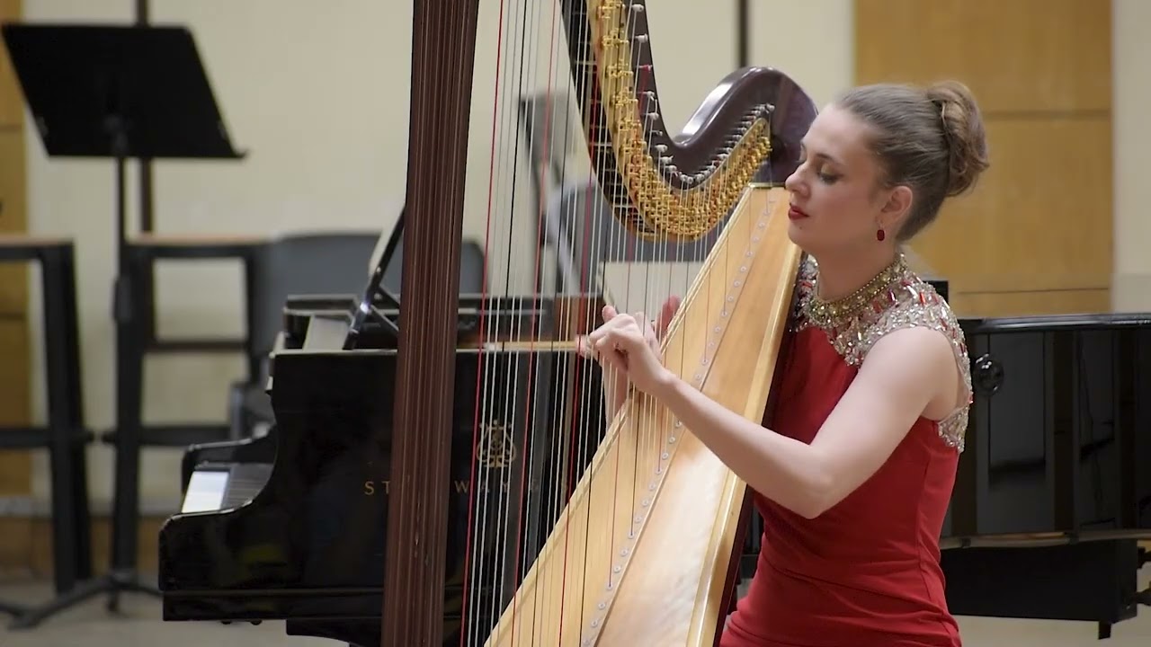 Diana Sedova – harp. C. Salzedo, Fantasy on Lara’s Granada