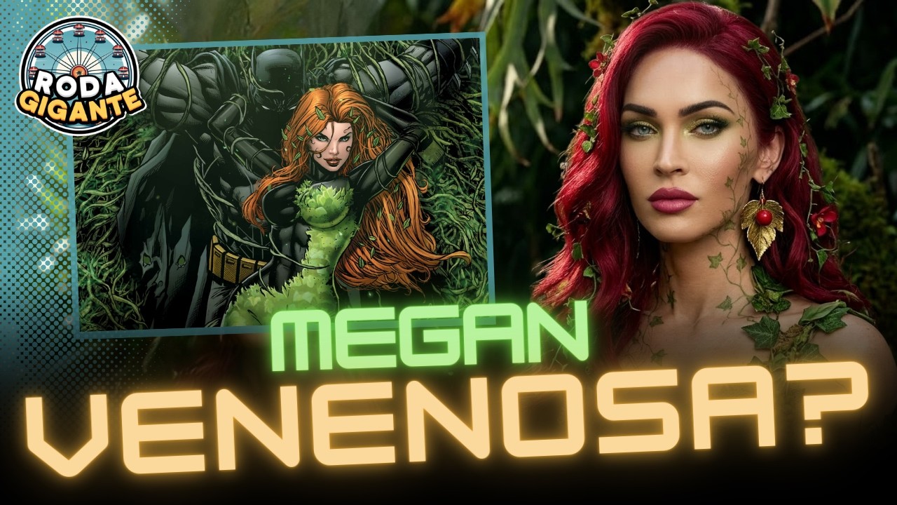 MEGAN FOX NO DCU? ATRIZ SUGERE INTERESSE EM INTERPRETAR HERA VENENOSA NA DC STUDIOS