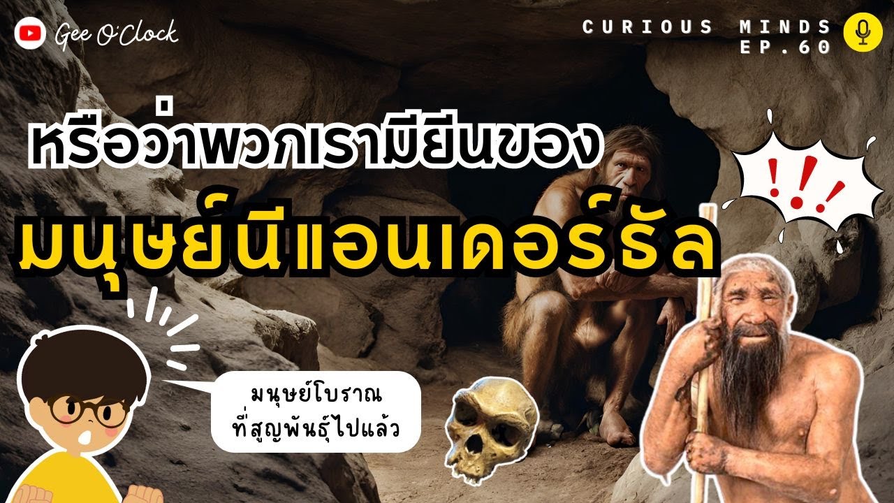 ยังมีมนุษย์นีแอนเดอร์ธัลในปัจจุบันหรือไม่? | Curious Minds EP. 60