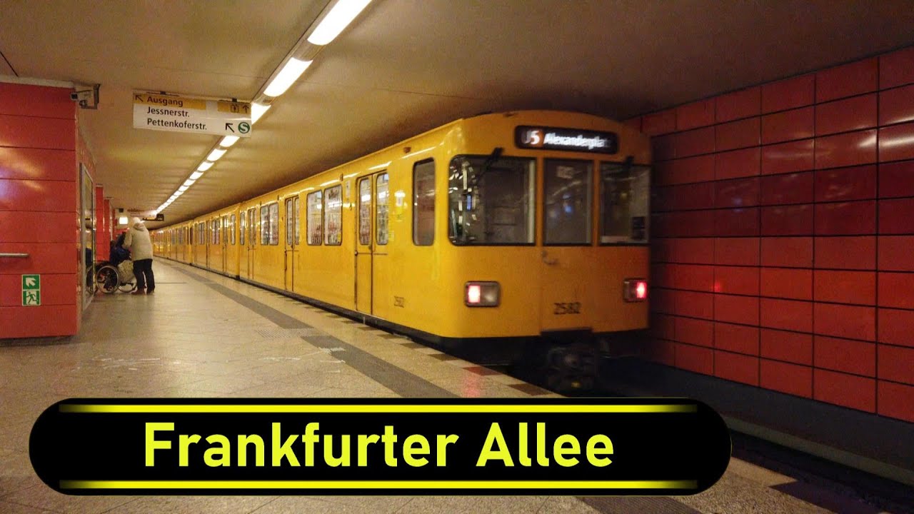 U-Bahn Station Frankfurter Allee - Berlin 🇩🇪 - Walkthrough 🚶