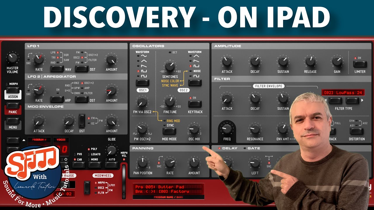 discoDSP Discovery Synth for MAC / Windows / Linux / iOS - Demo: on iPad NOW!!!