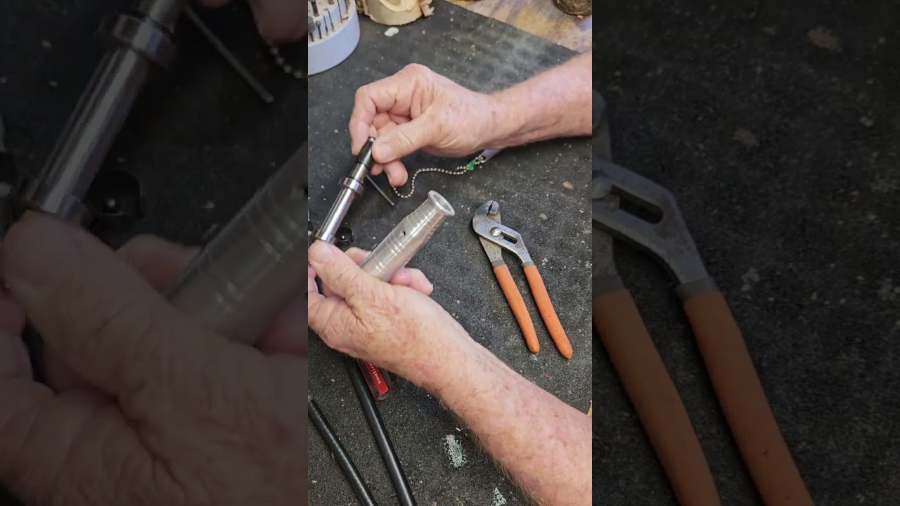 Changing the bearings on a Foredom 44T handpiece.