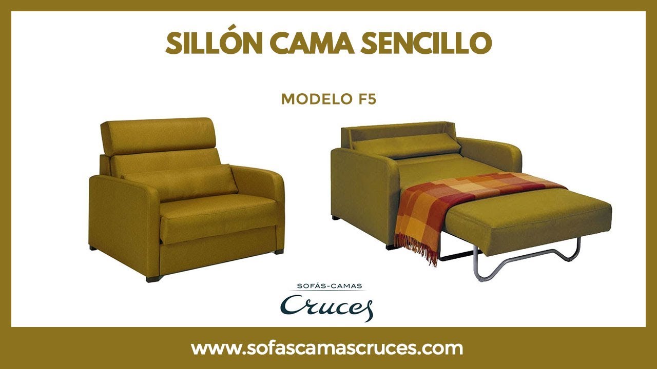 Sillón cama con sistema relax