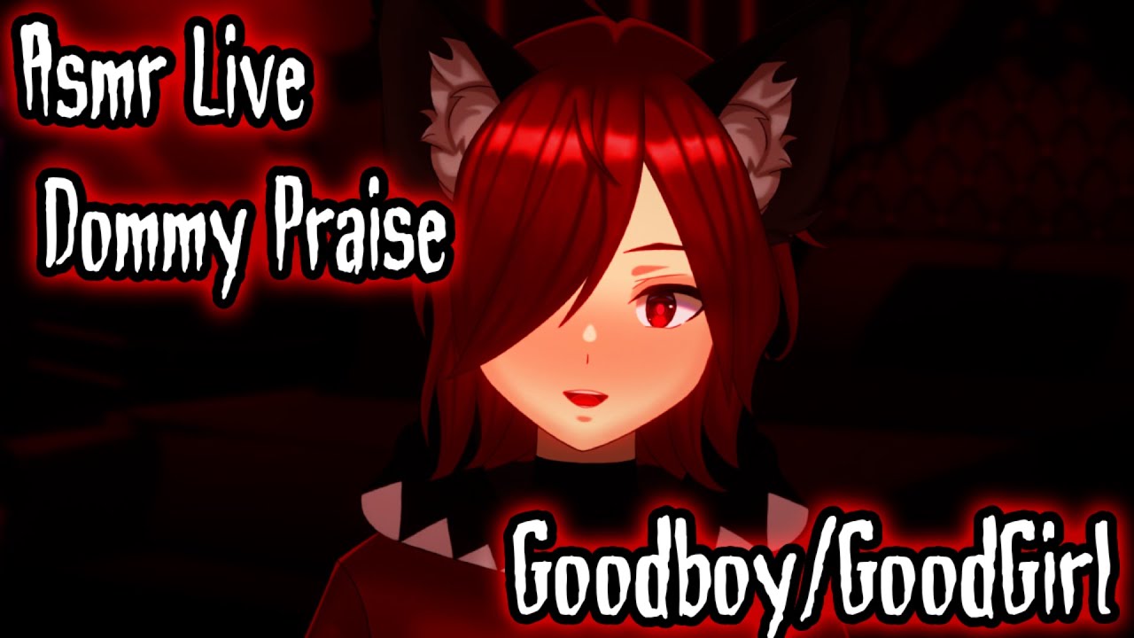 LIVE 3DIO ASMR 🔴 Dommy Voice Femboy boyfriend GOODBOY/GOODGIRL PRAISE :3