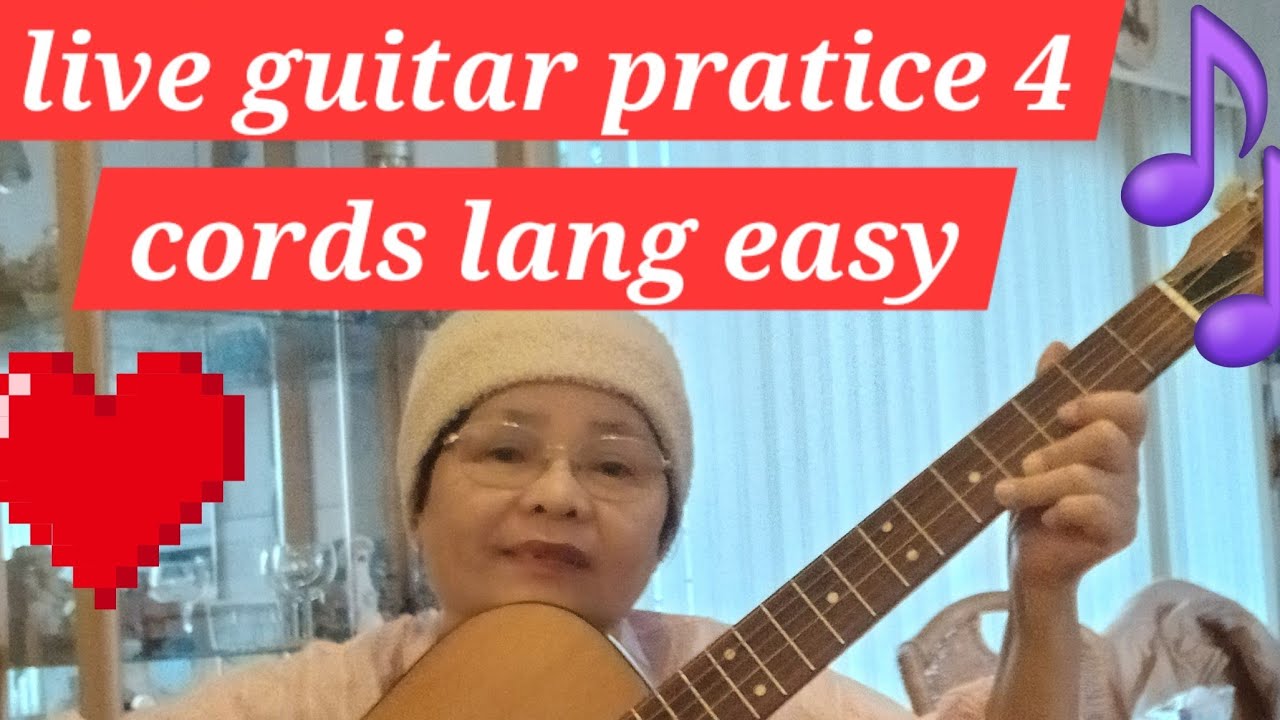 live guitar pratice 4 cords lang easy
