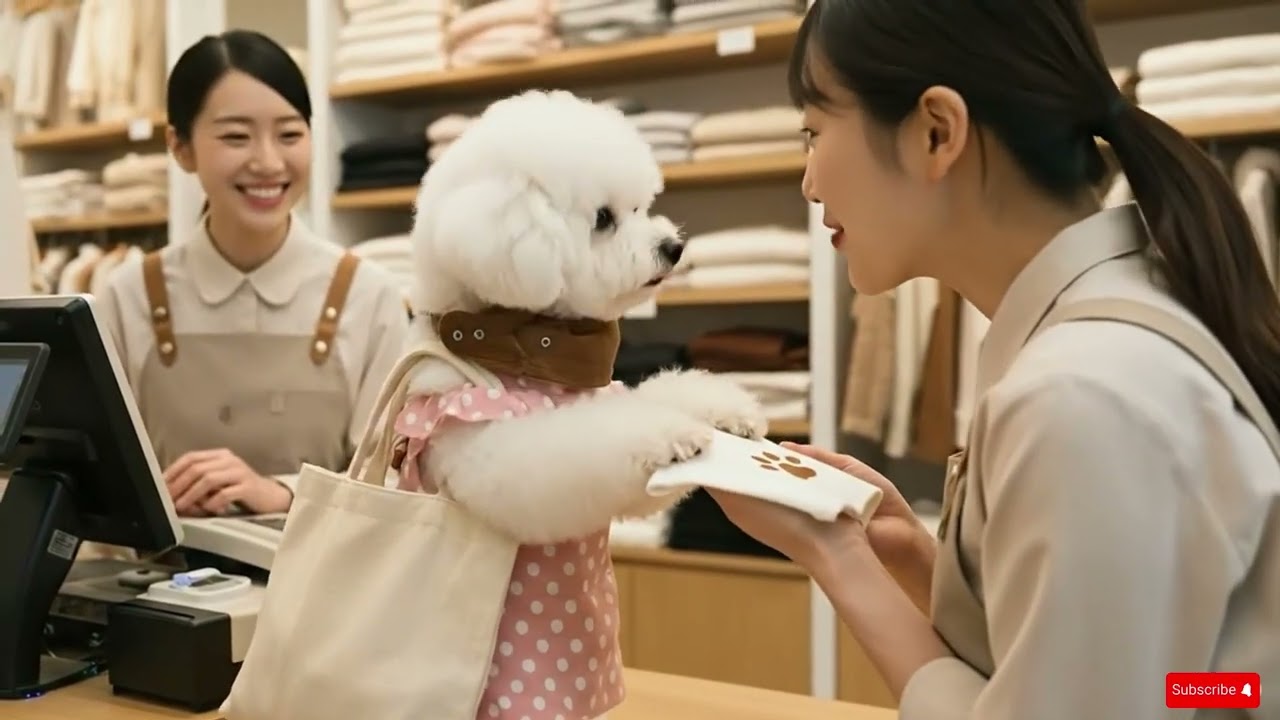 mom do life with puppy