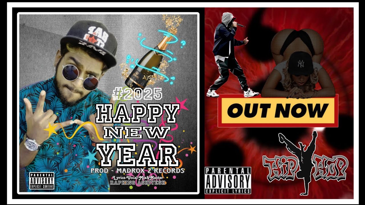 RAPKING ASHIYESH - HAPPY NEW YEAR 2k25 | OFFICIAL VIDEO | JOURNEY 2020 to 2025 | MADROX2 RECORDS