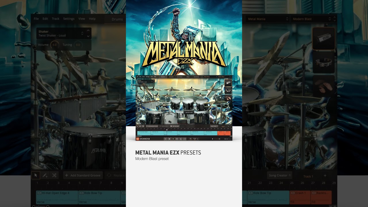 Dirk Verbeuren Drum Sounds | Metal Mania EZX