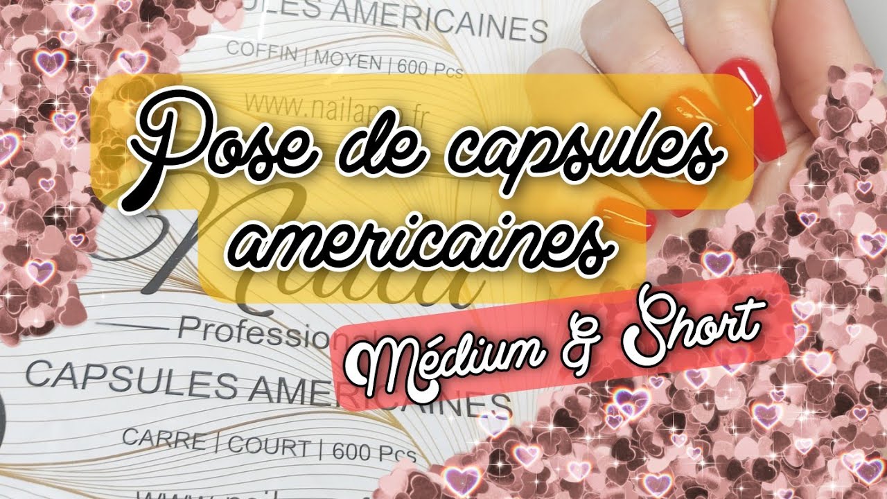 TUTO | POSE AMÉRICAINE (Gel-X) Ma méthode pour poser du court sans bulles !