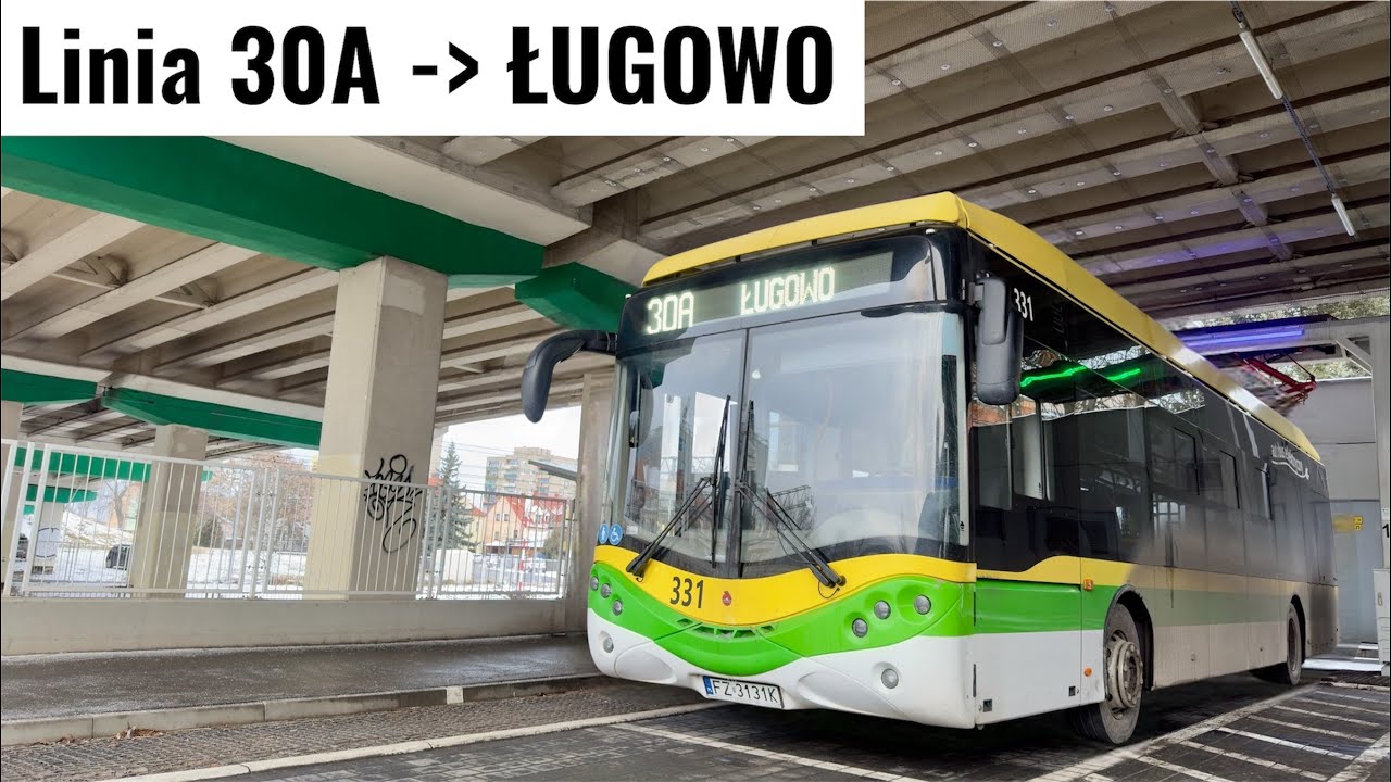 MZK Zielona Góra | Cabview🚌 | ➡️Linia 30A | URSUS CS12LFE #331