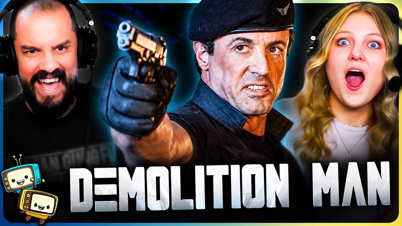 DEMOLITION MAN (1993) Movie Reaction! | First Time Watch! | Sylvester Stallone | Wesley Snipes