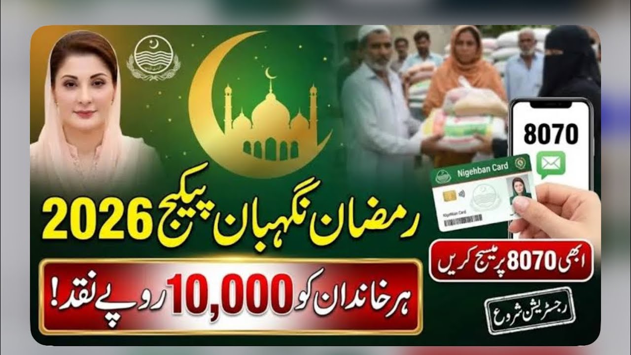 Apply for Negahban Ramzan Program via 8070 SMS | Registration Started| Step-by-Step Guide