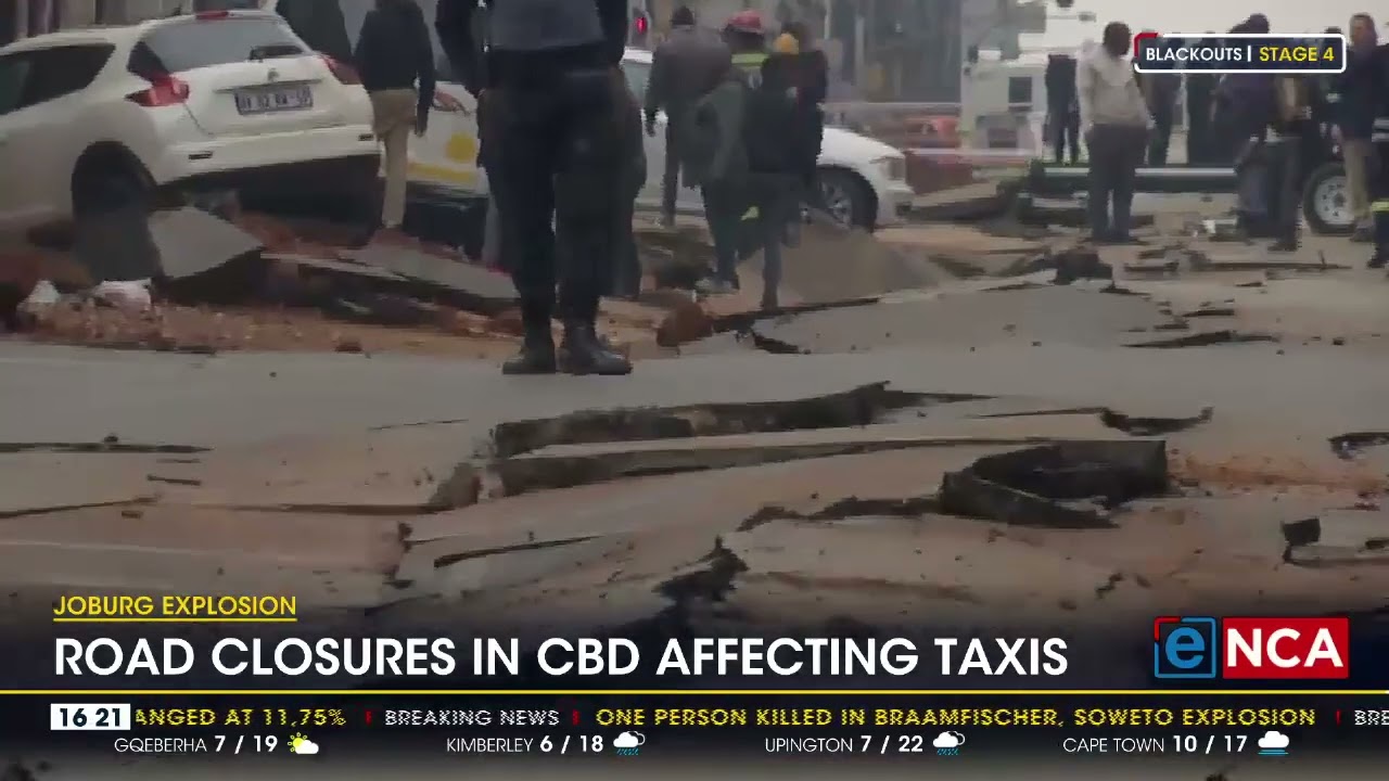 Joburg explosion | Santaco updates on damage to taxis