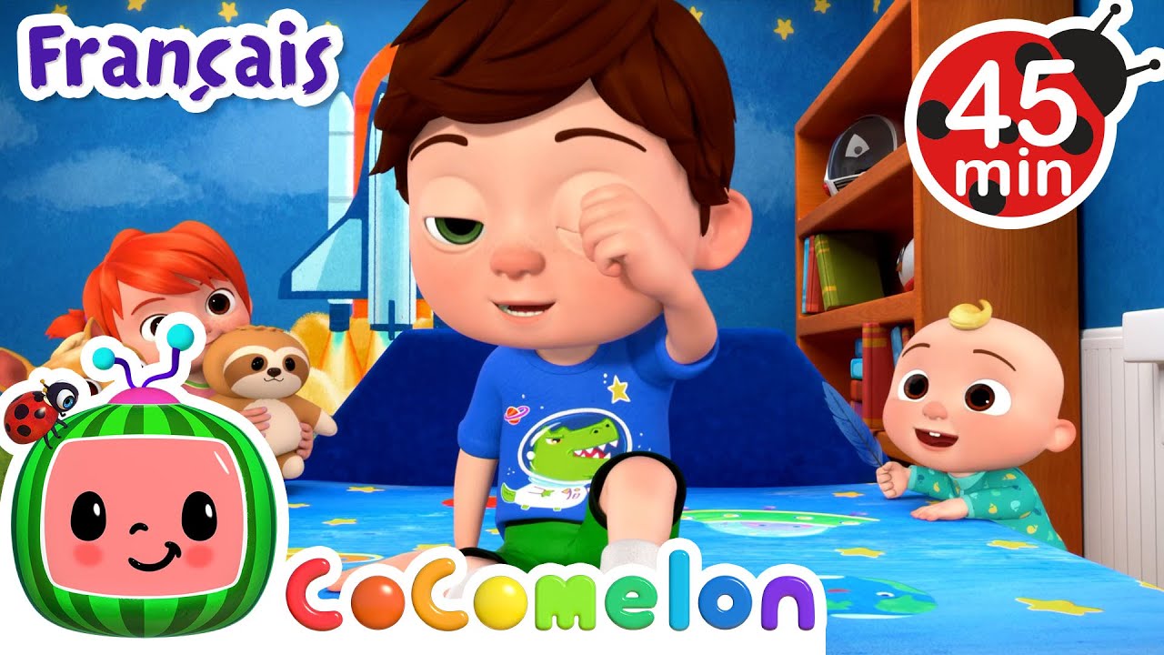 Frère Jacques, dormez-vous? + encore | Cocomelon en français | Dessins animés pour enfants