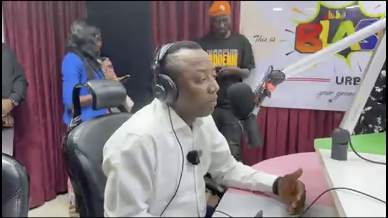 LIVE: Omoyele Sowore live on Blast 98.3Fm Ibadan