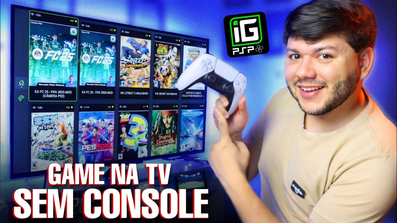 Transforme seu Android em um Console: O Melhor App de PS2 e PSP para TV
