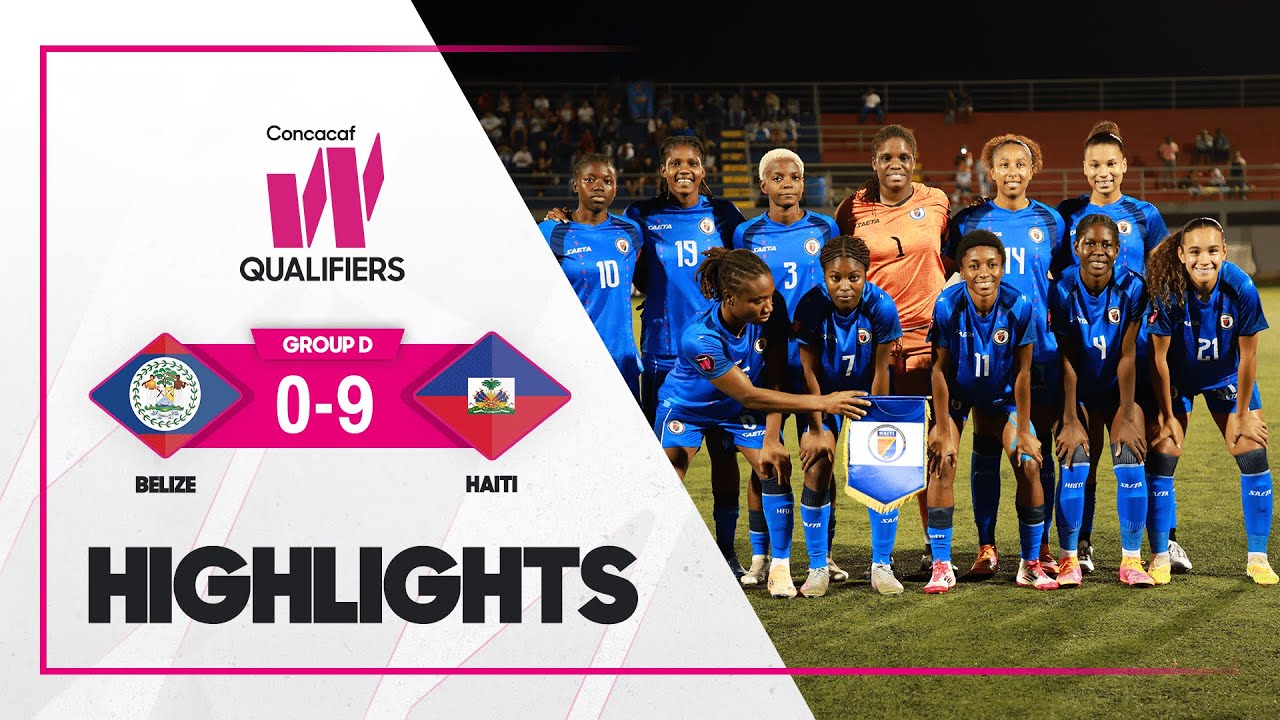 Belize vs Haiti | 2025/26 Concacaf W Qualifiers