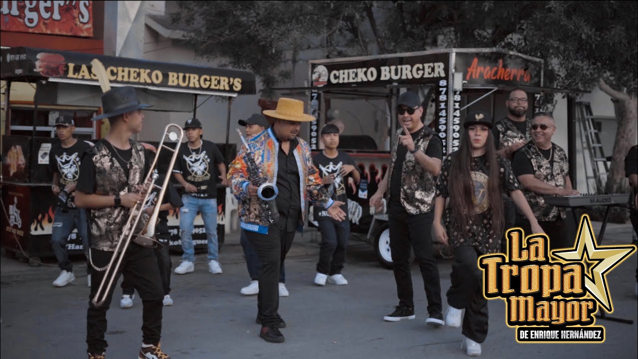 Las Gangas-La Tropa Mayor De Enrique Hernandez ft. El Gran Sabor De Adrian Diaz (Video Oficial)