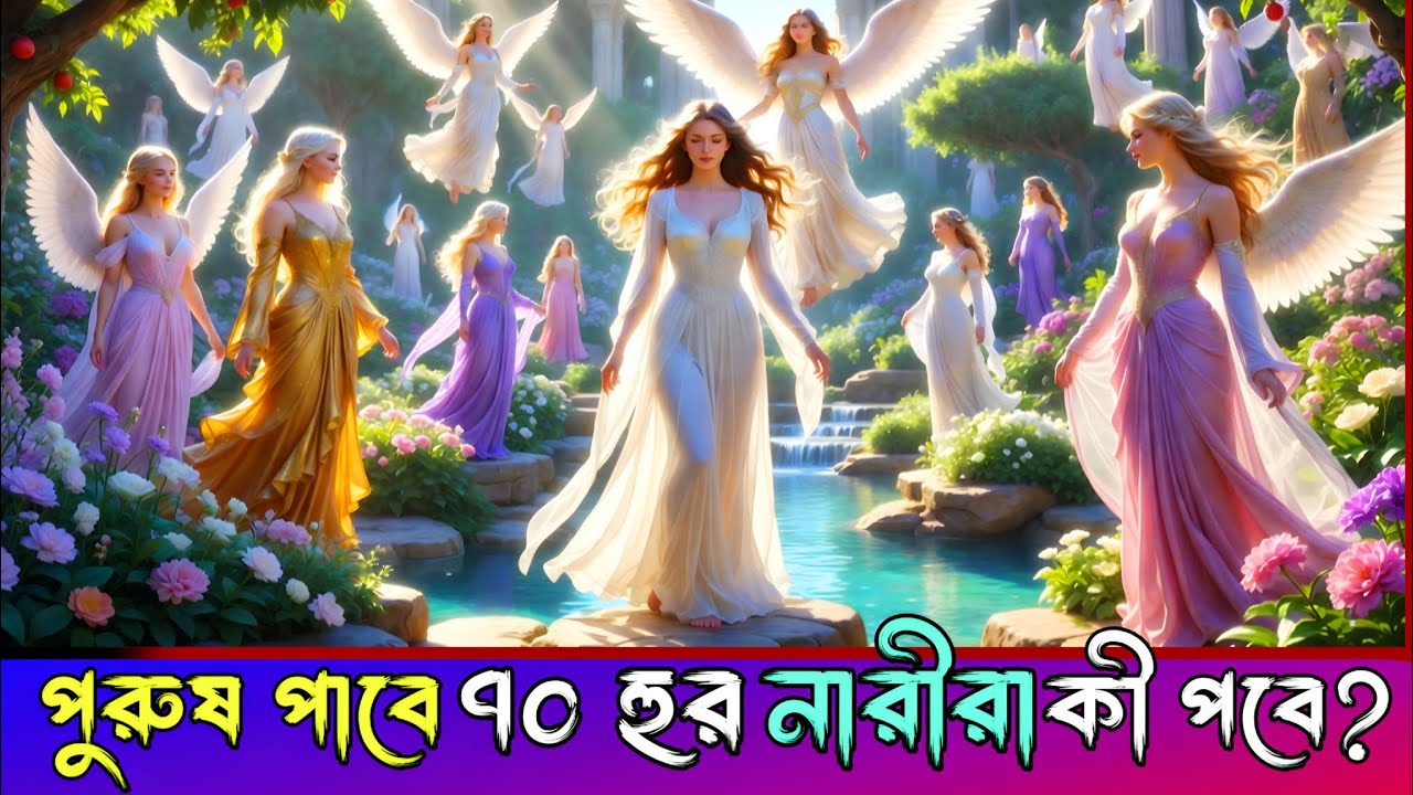 পুরুষ পাবে ৭০ হুর, তাহলে নারীরা কী পাবে? | What Will Women Get in Jannah? | Islamic Explanation