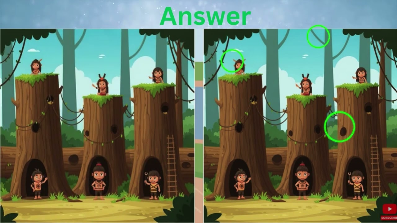 Find 3 differences | How sharp your mind | Test your brain