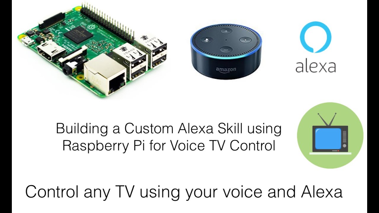 Build an Alexa Skill to Voice Control any TV using your Raspberry Pi