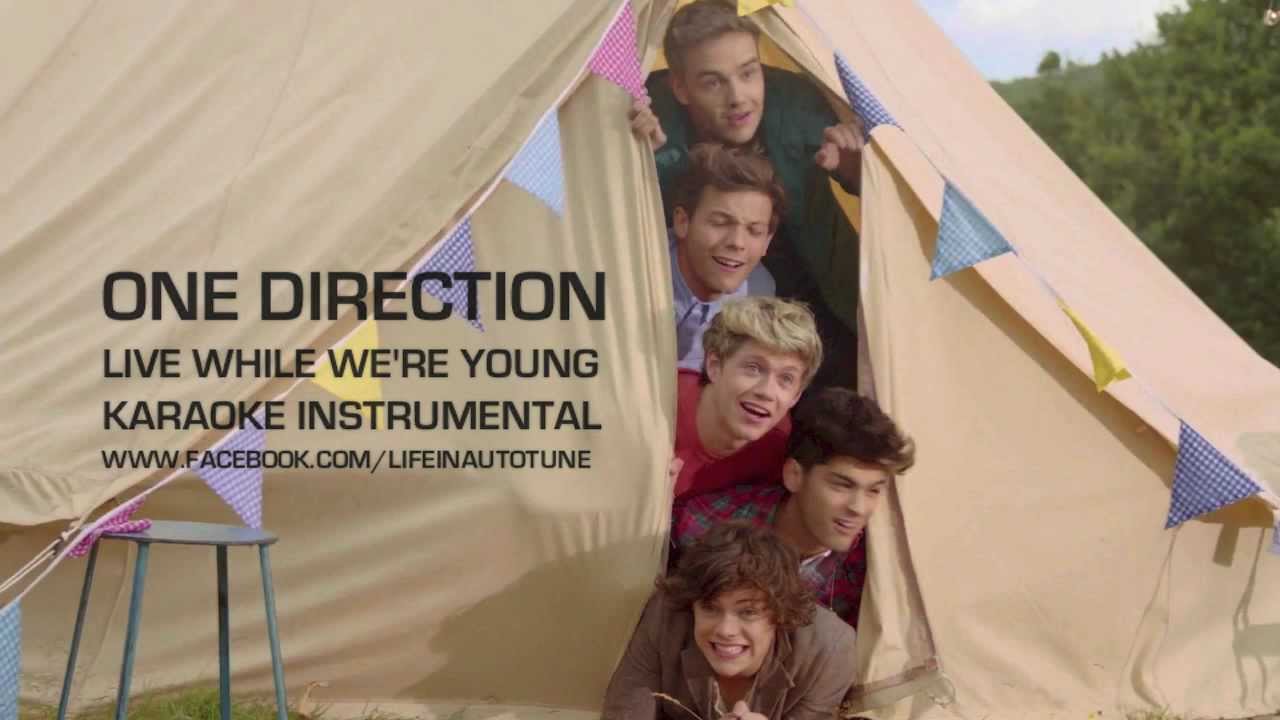 One Direction - Live While We're Young (Karaoke Instrumental) NO BACKING VOCALS