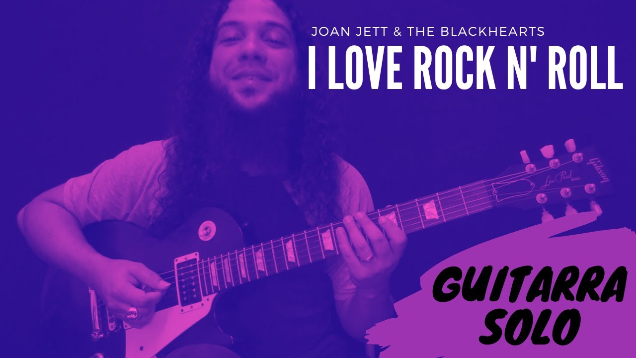 GUITARRA SOLO #1.1 - I LOVE ROCK N' ROLL (JOAN JETT) #auladeguitarra #cursodeguitarra