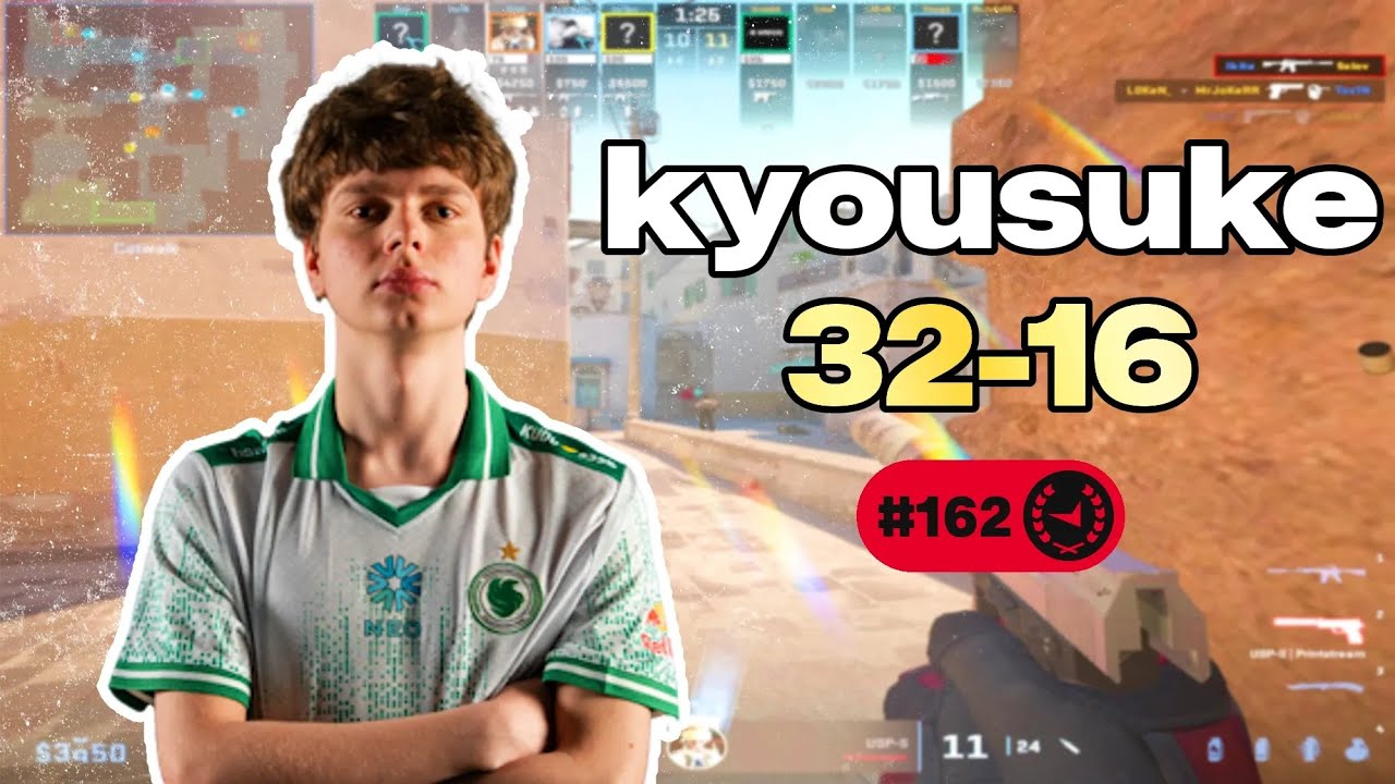 КЁСУКЭ 32–16 EU FACEIT POV (Dust 2) | 4125 ЭЛО