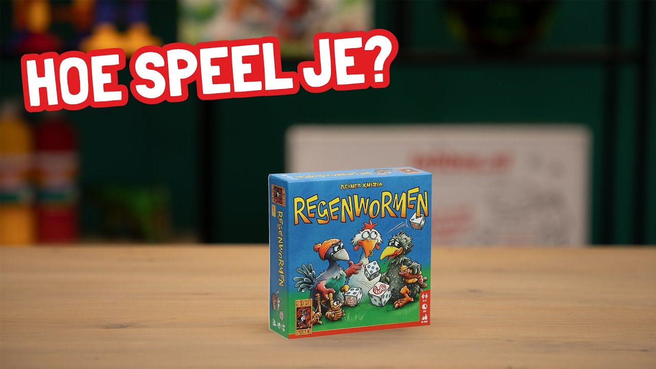 Hoe speel je Regenwormen