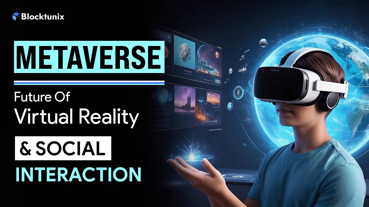 Metaverse Development Services | The Future Of Social Media in The Metaverse | Blocktunix#metaverse