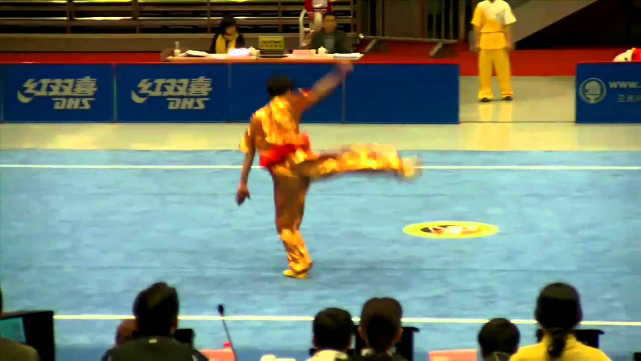 China Wushu Pre-Nationals 2010 - Changquan - Zhang﻿ Nai Shui (Shanxi)