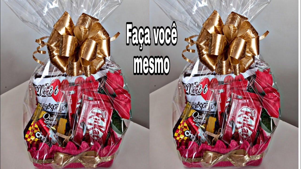 CESTINHA DE CHOCOLATE PARA A PÁSCOA -DIY Presentes