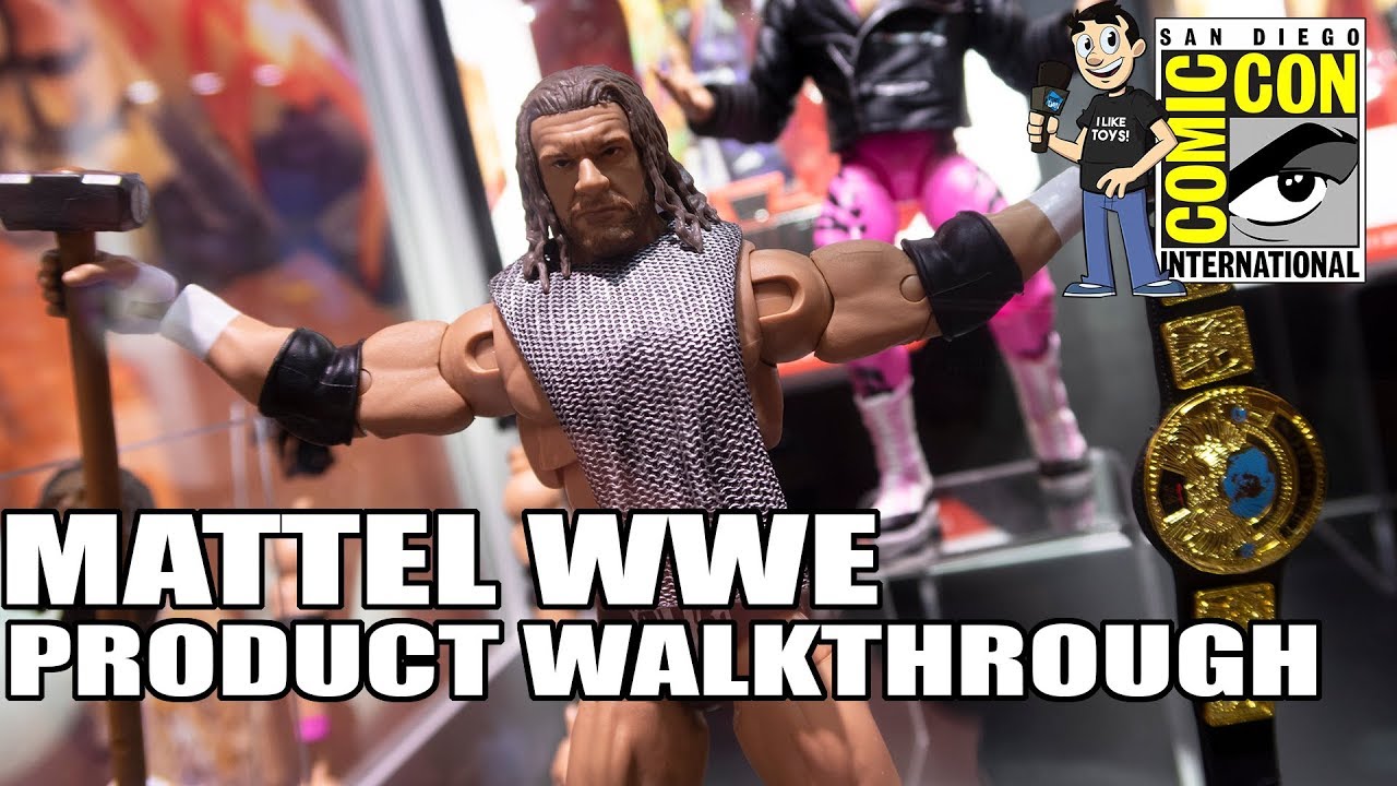 Mattel WWE Product Walkthrough at SDCC 2019