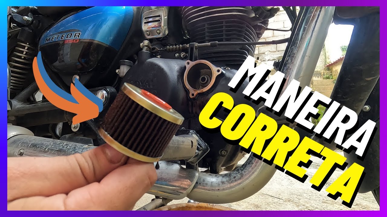 [MANUTENÇÃO] Troca de Óleo da Meteor 350