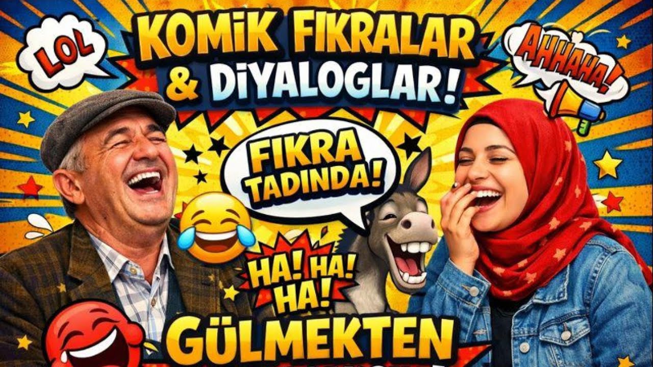 Gülmekten Kırılacaksın! En Komik Fıkralar ve Diyaloglar Burada 😂