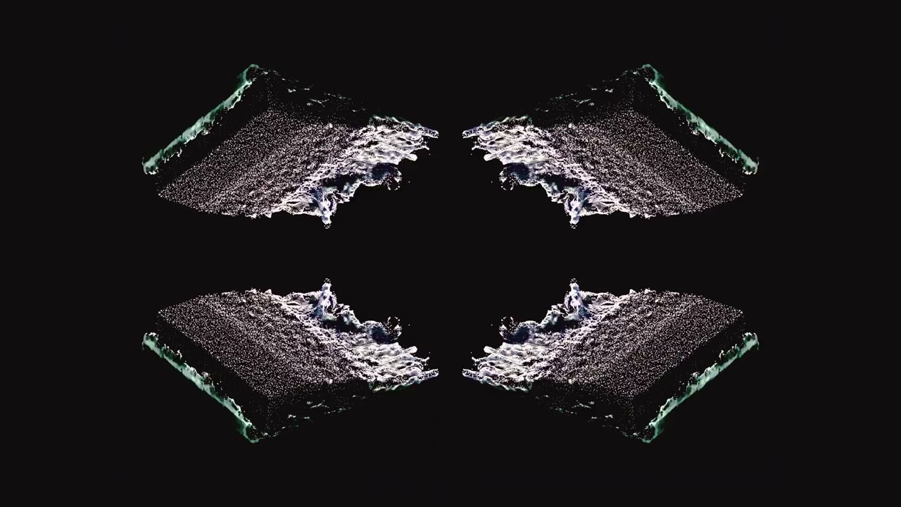 Motion Of Water by DH Cinema 4d Liquid Particles / Krakatoa / Realflow 4K