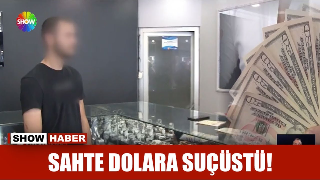 Sahte dolara suçüstü!