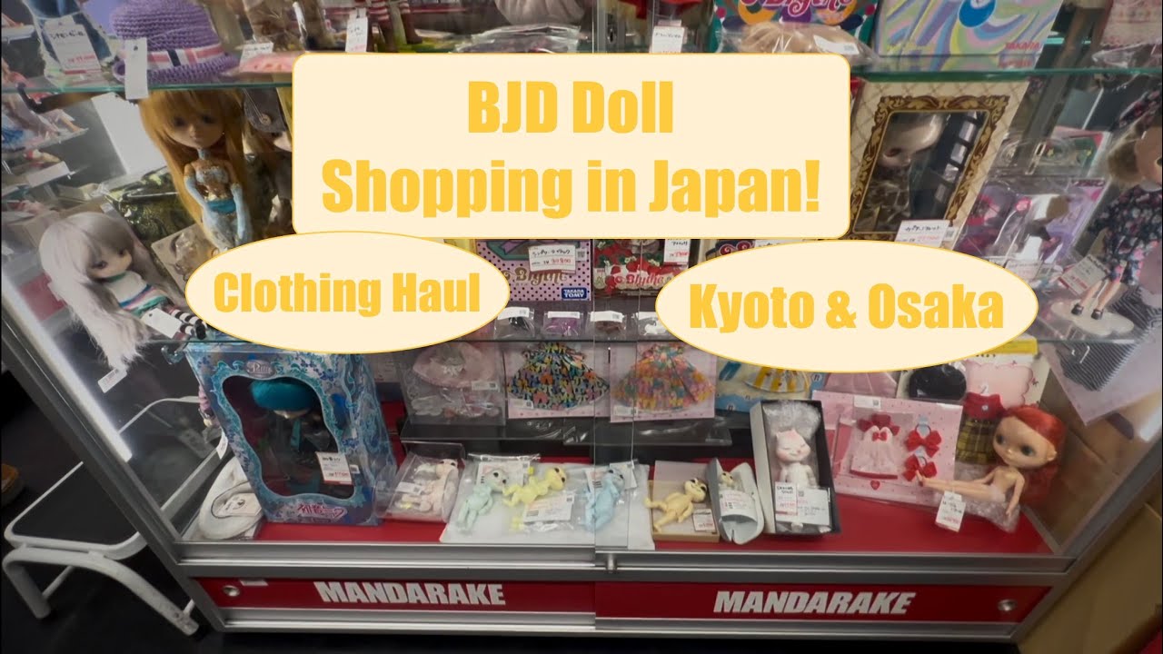 Secondhand Doll Shopping in Japan! (Kyoto & Osaka)