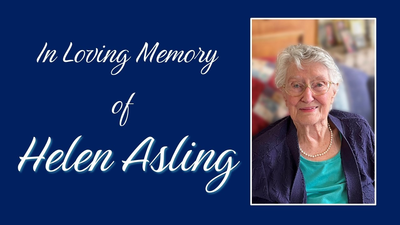 Helen Asling memorial service