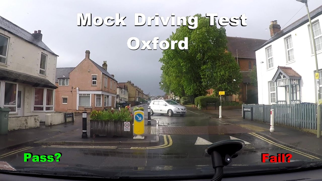 Mock Driving Test Oxford - Pass Or Fail?