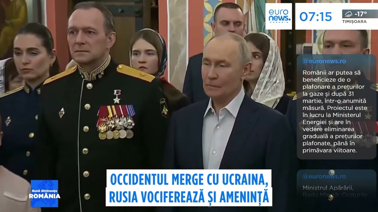 Rusia amenință țările europene, după anunțul trimiterii de trupe străine &icirc;n Ucraina