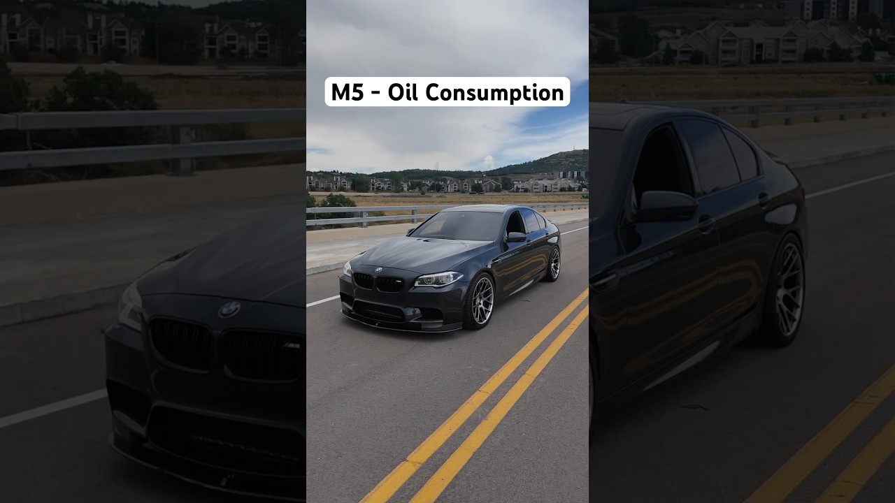 How I fixed the oil consumption in my F10 M5. #bmw #m5 #f10m5 #s63tu #oilconsumption #burningoil
