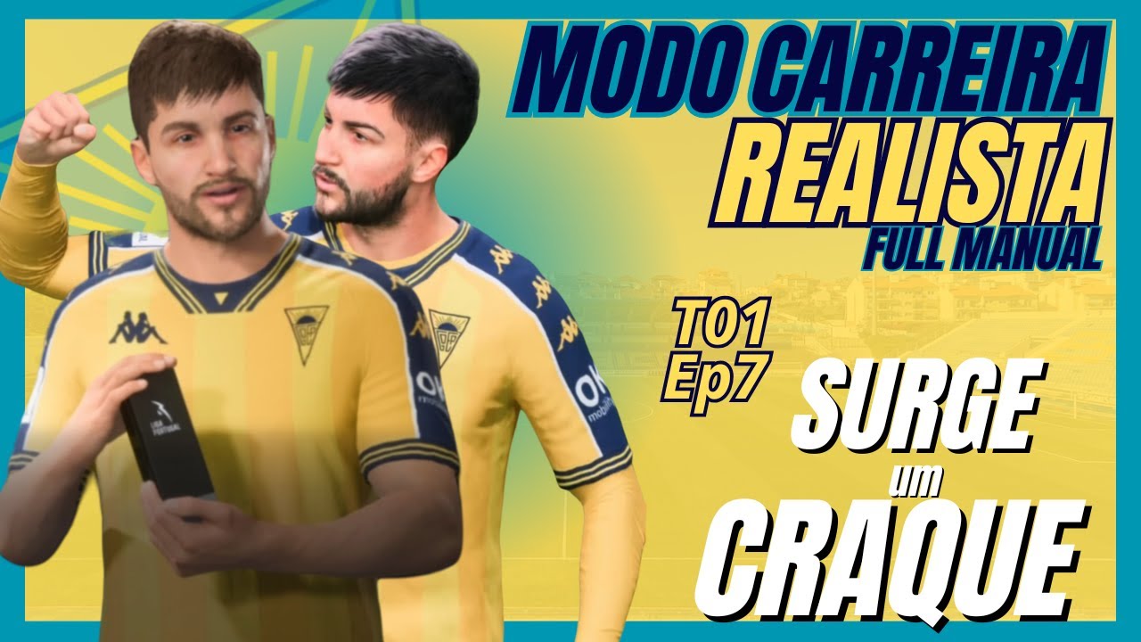 TIME EM CRESCIMENTO! MODO CARREIRA FC25 ESTORIL I Ep7