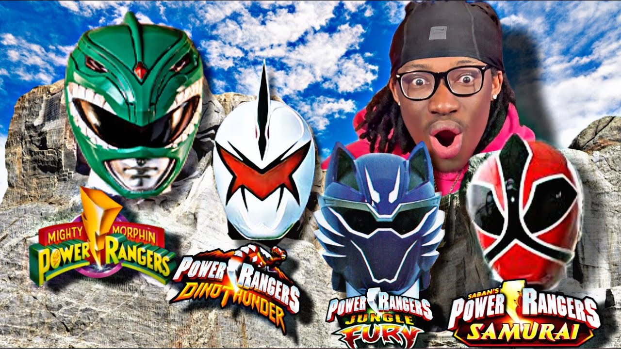 EVERY POWER RANGERS MOUNT RUSHMORE LIST!!