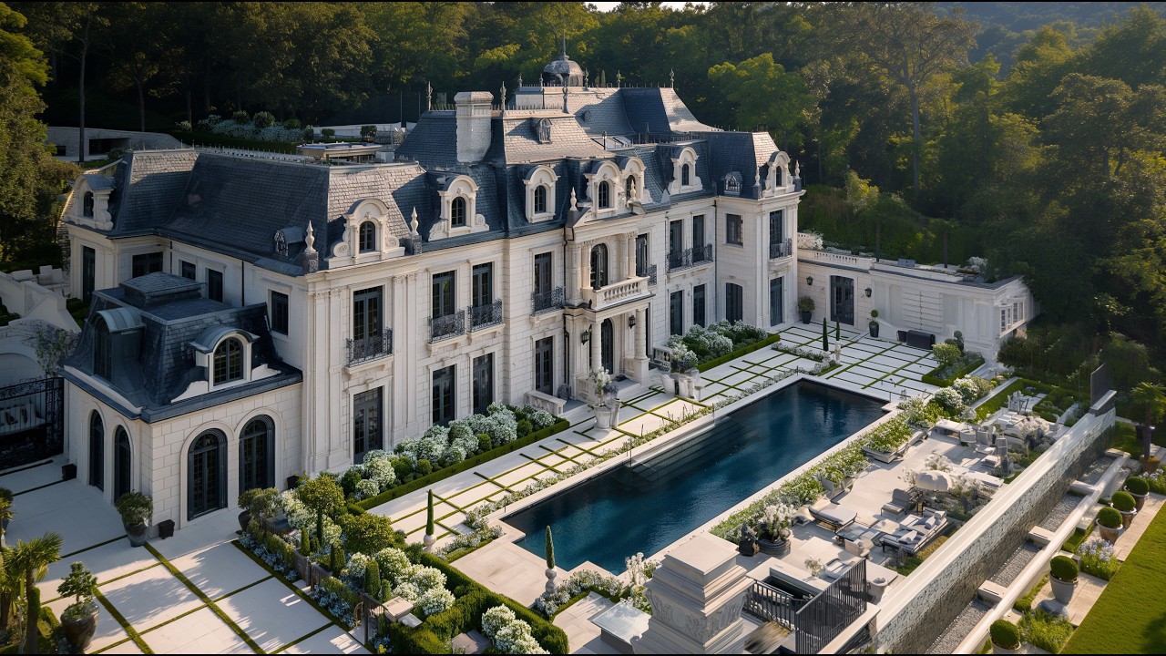 Living The Château Life ✨Luxury Mansion in Paris, France.