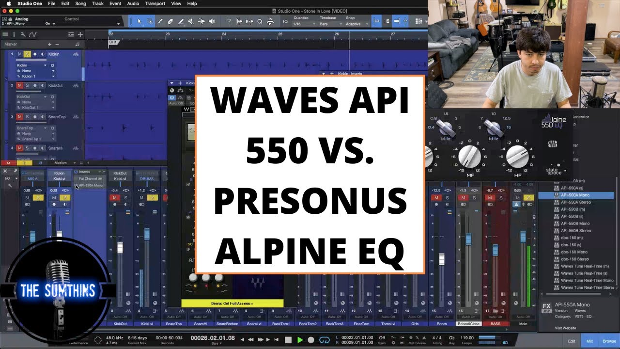 Waves API 550 vs Presonus Alpine EQ 550: Which Is Best? (Plugin Shootout)